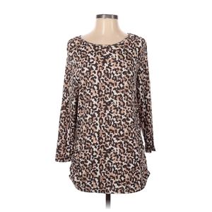 bonnie evans | Leopard Print Tunic Top